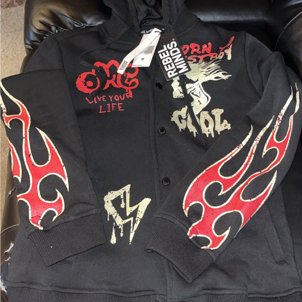Rebel Minds Hoodie Sz M